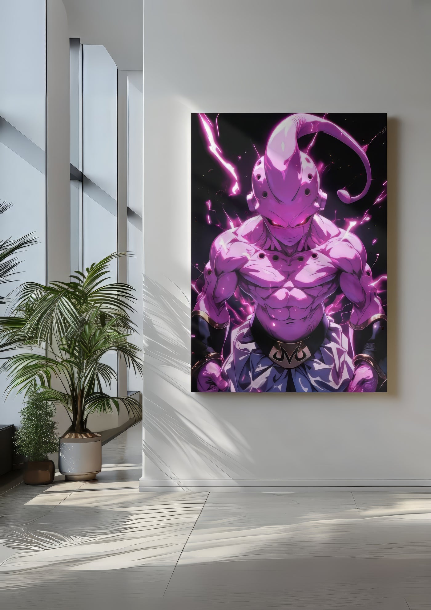 Cuadro de de majin bu