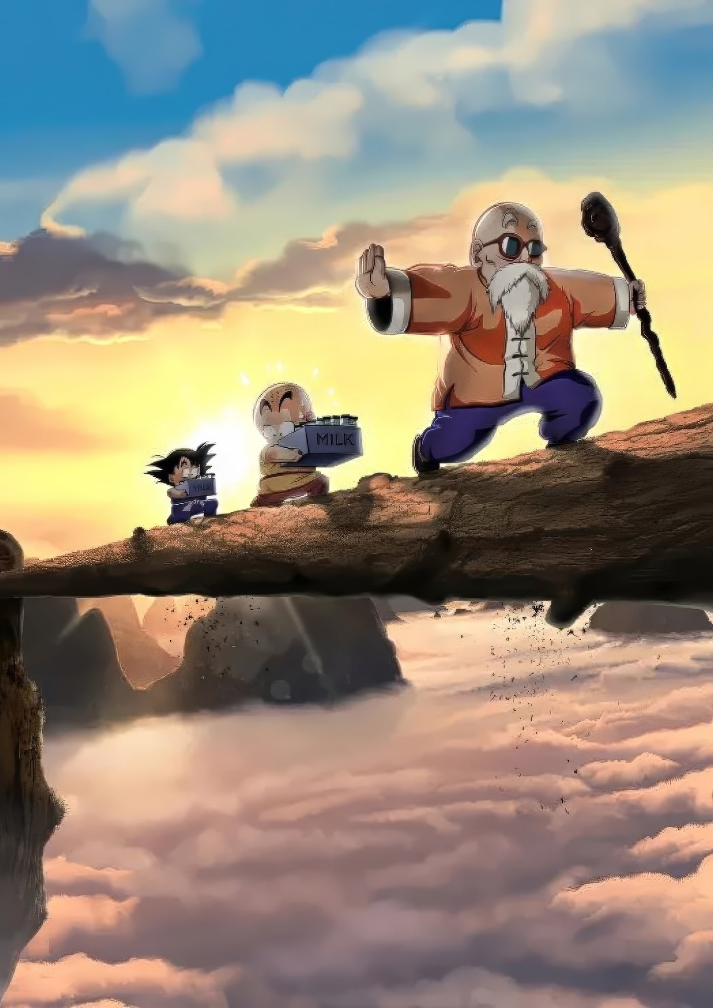 Cuadro de dragon ball