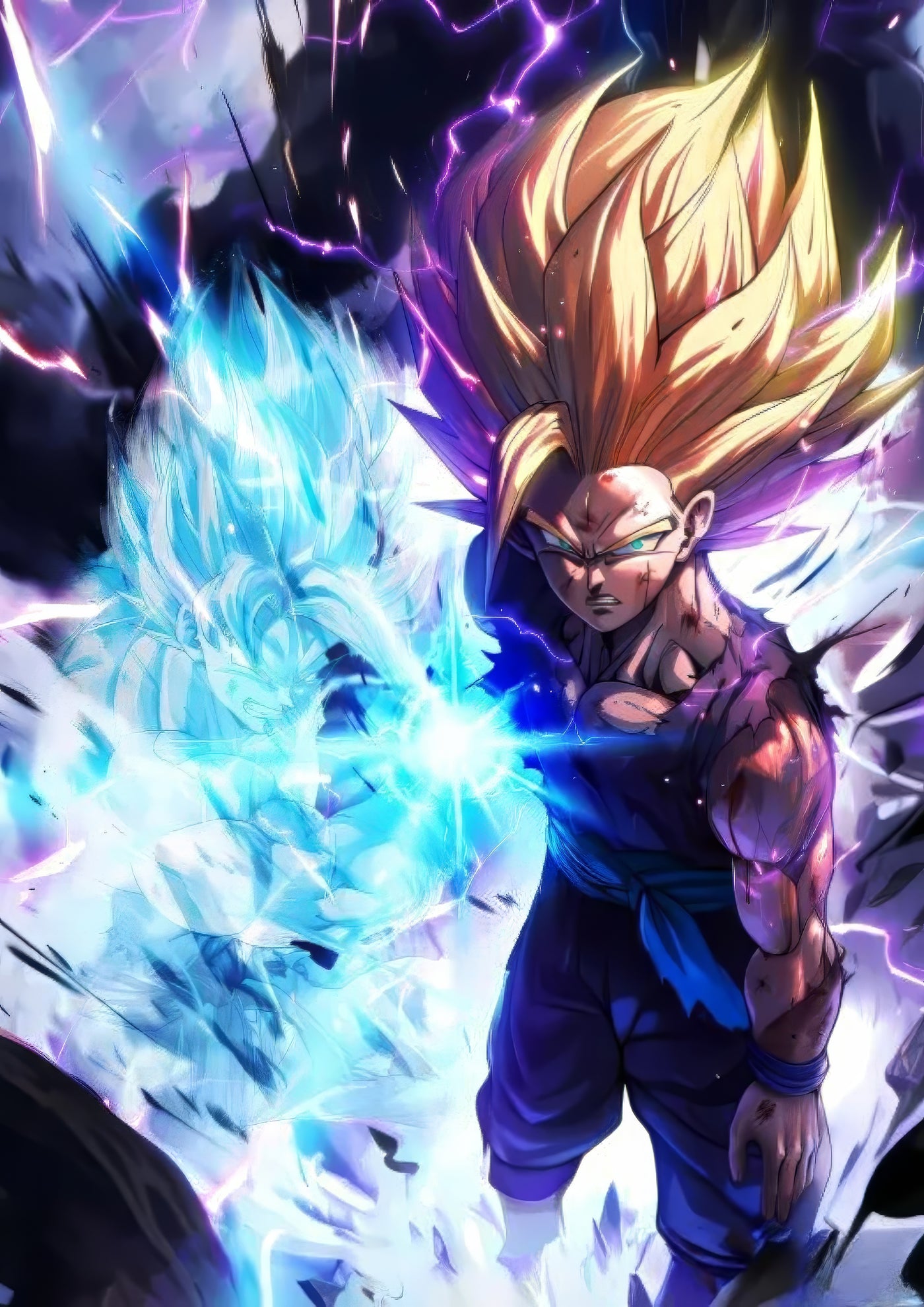 Cuadro de gohan ss2