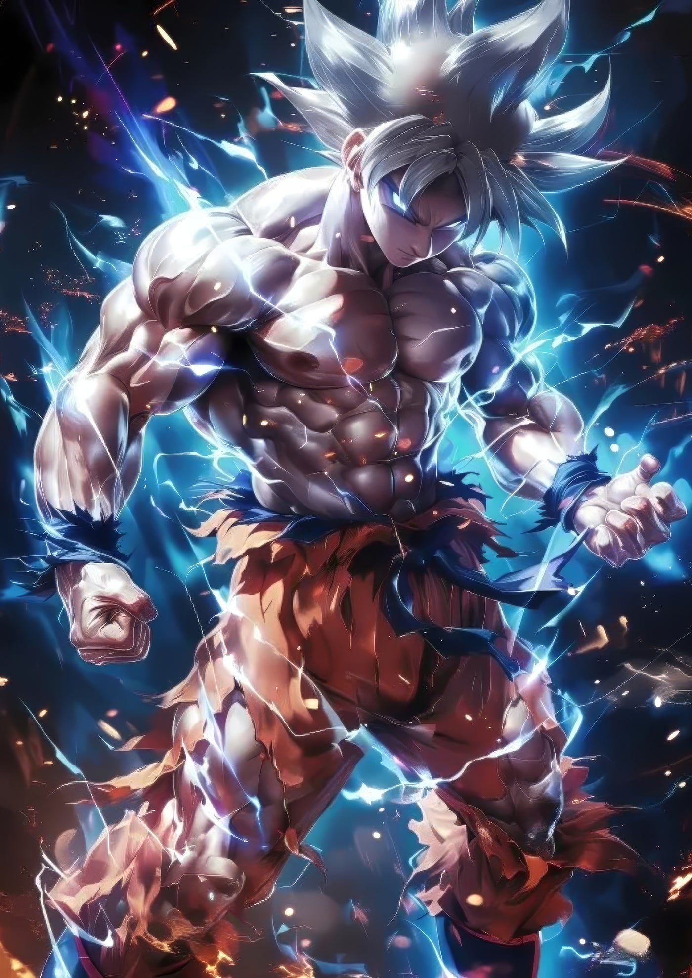 Cuadro de goku