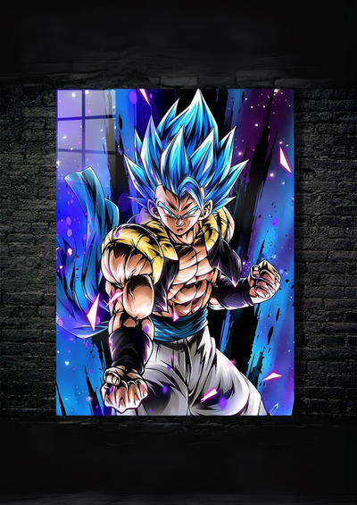 Cuadro de gogueta blue