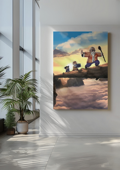 Cuadro de dragon ball