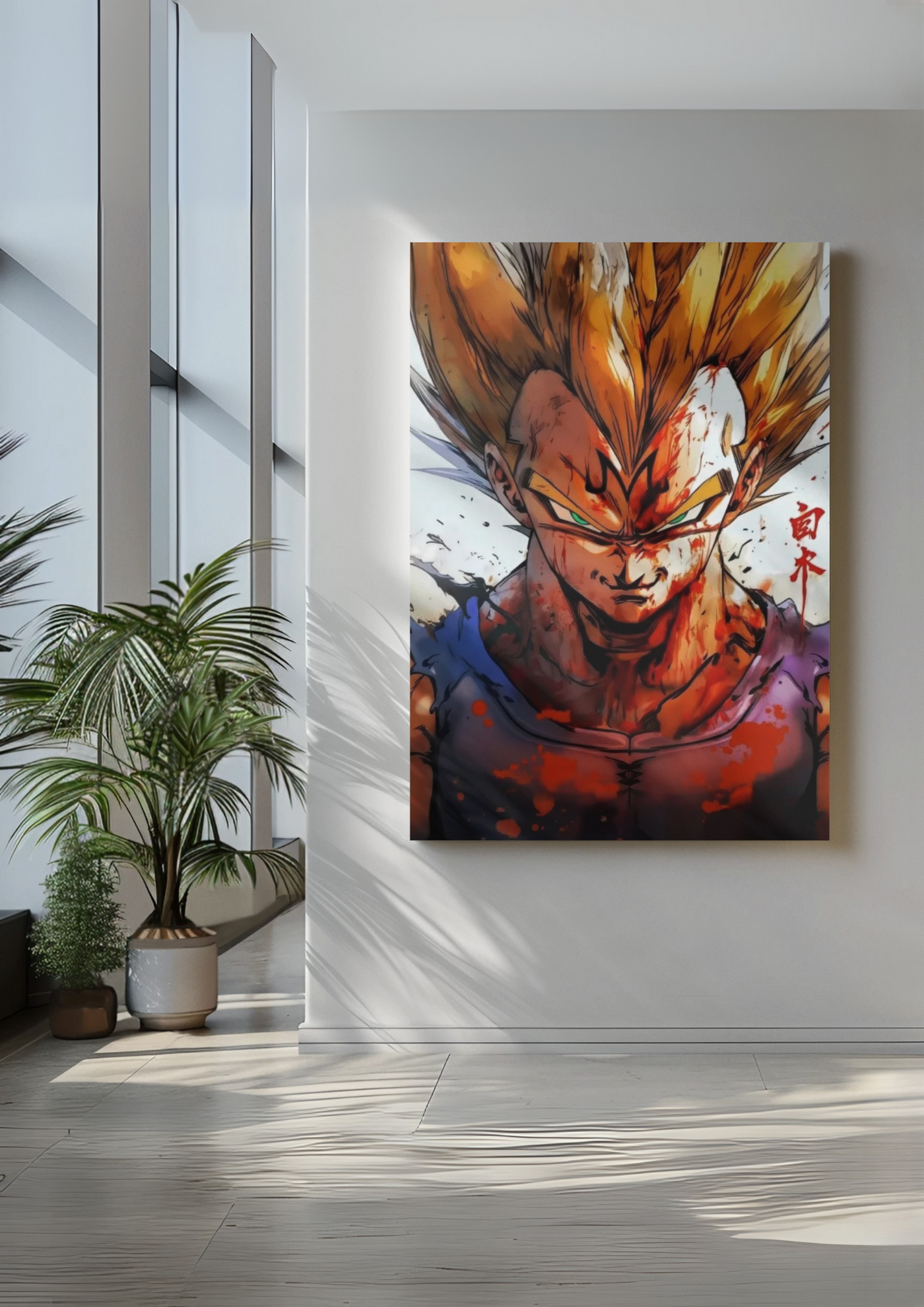 Cuadro de vegueta majin
