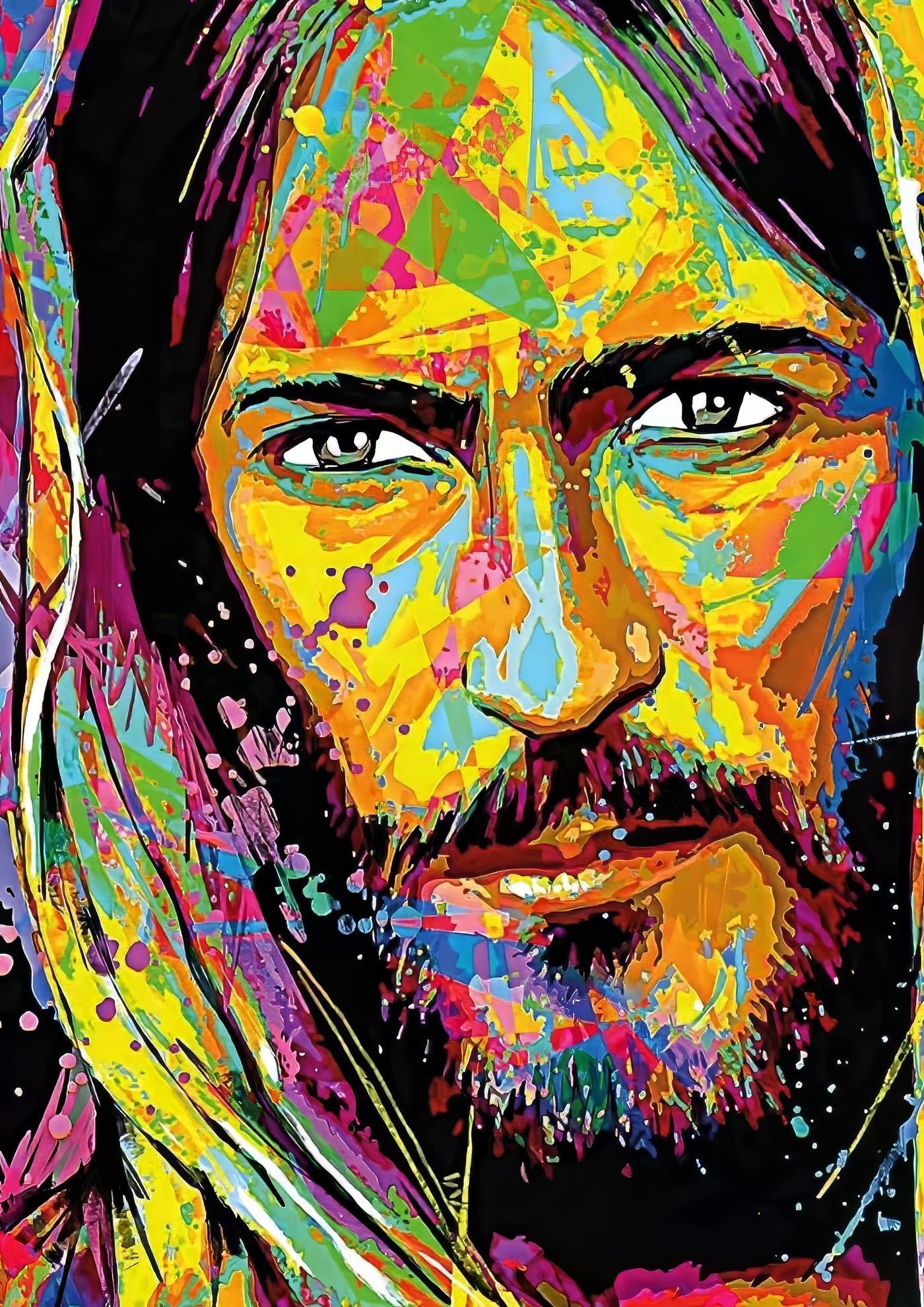 Cuadro de rostro de Jesucristo