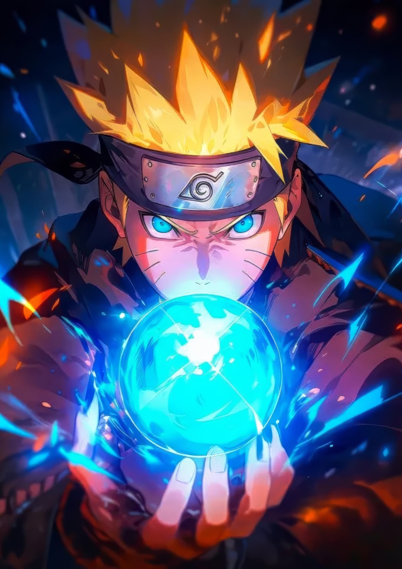 Cuadro de naruto uzumaki