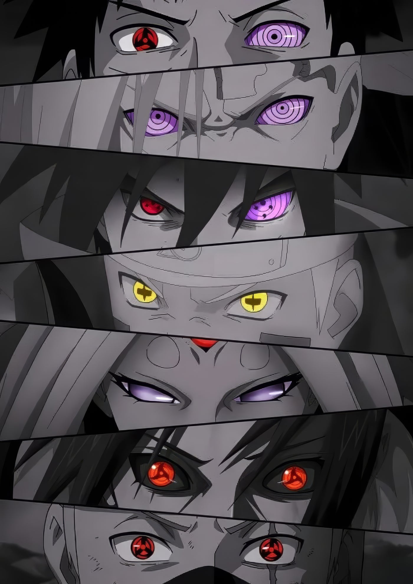 Cuadro de naruto shippuden