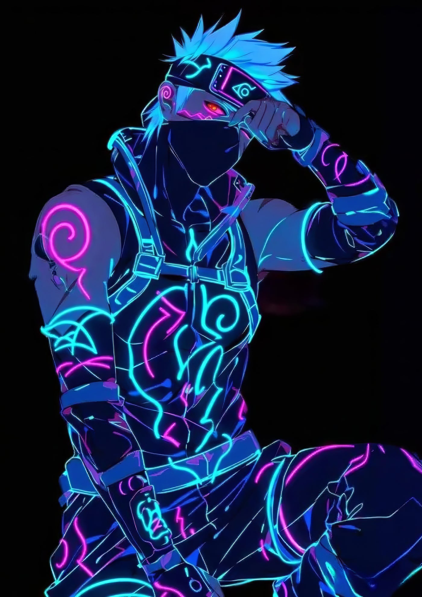 Cuadro de kakashi pro