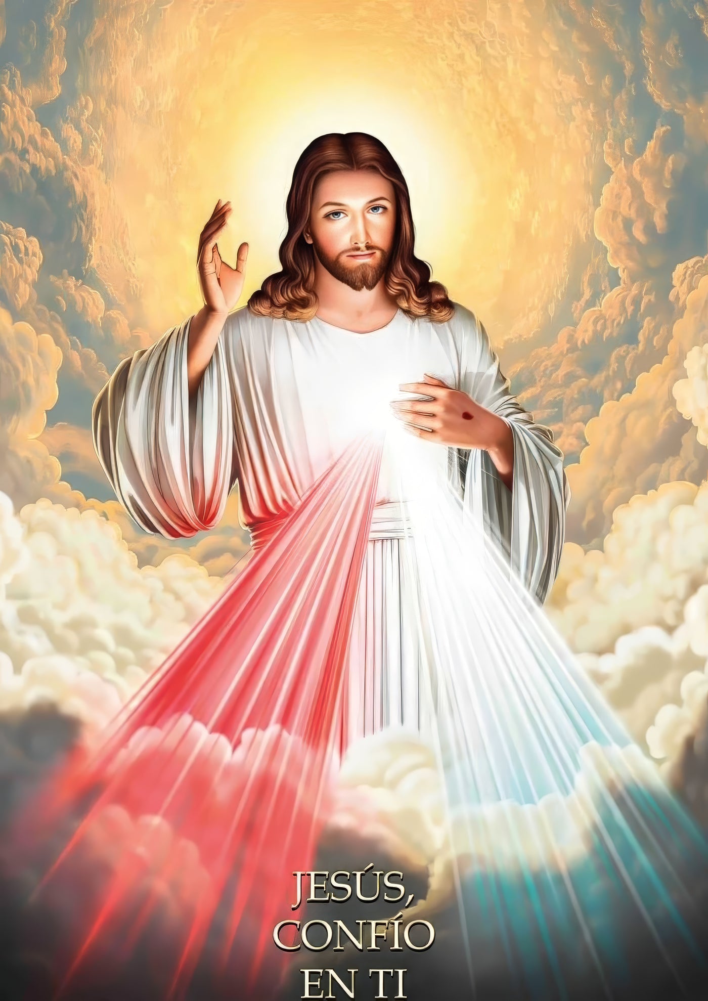 Cuadro de Jesús divina misericordia