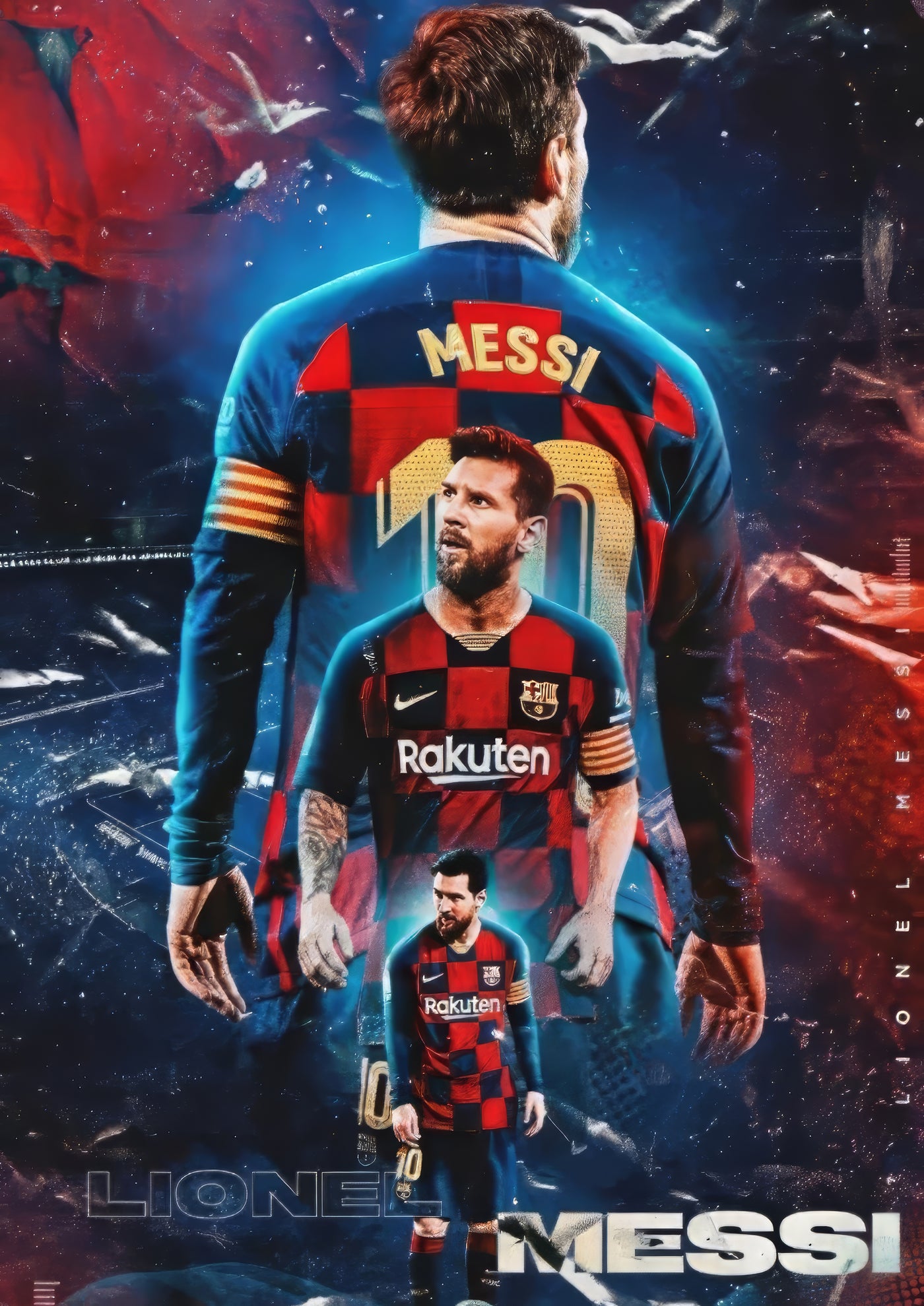 Cuadro de Lionel Messi