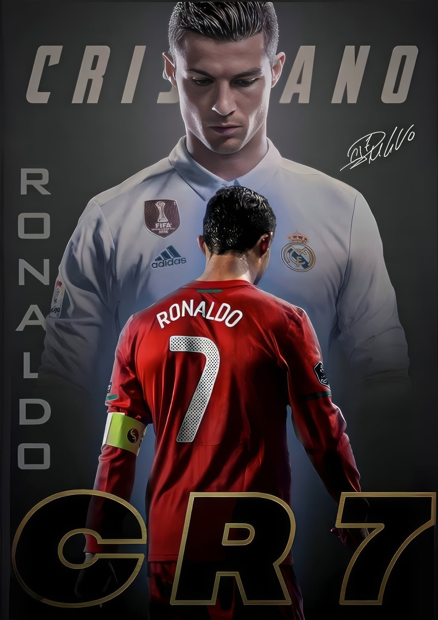 Cuadro de cristiano Ronaldo