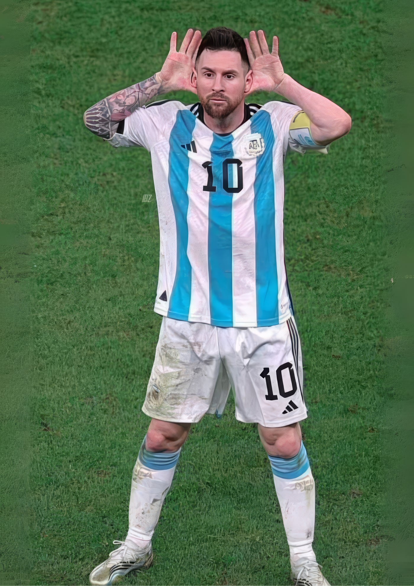Cuadro de Lionel Messi