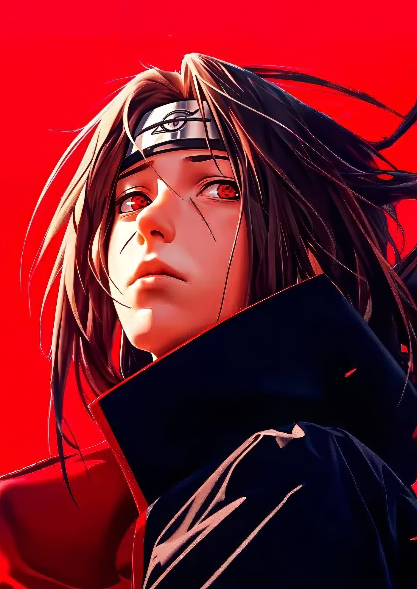 Cuadro de itachi uchiha