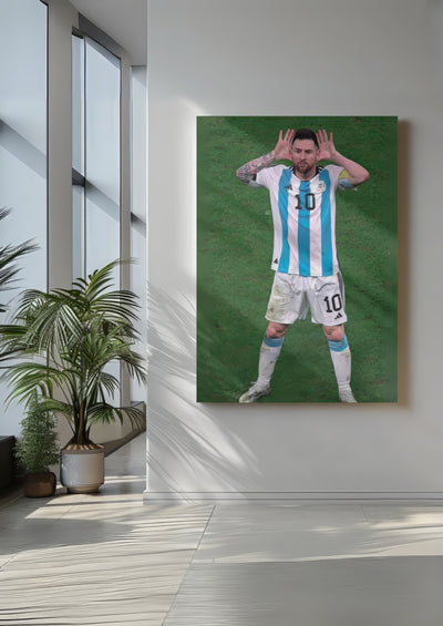 Cuadro de Lionel Messi