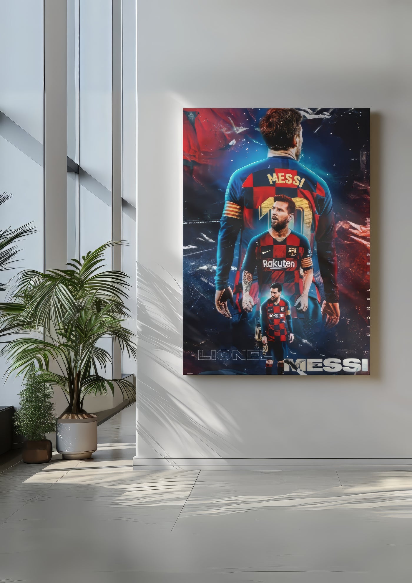 Cuadro de Lionel Messi