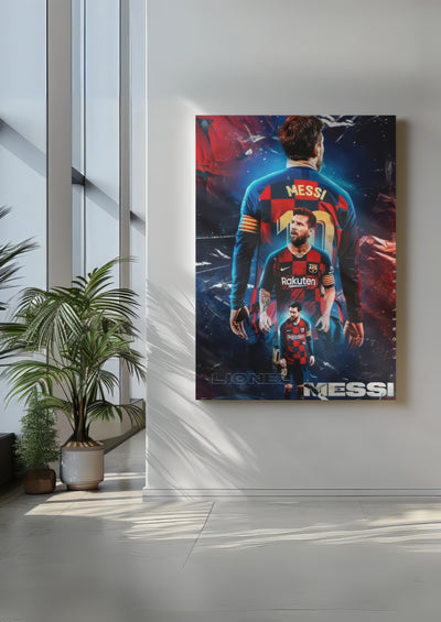 Cuadro de Lionel Messi