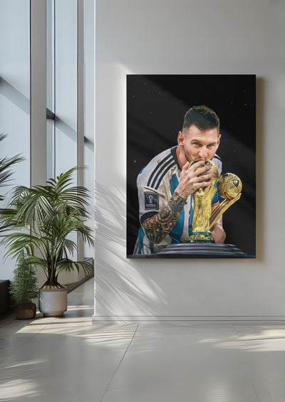 Cuadro de Lionel Messi