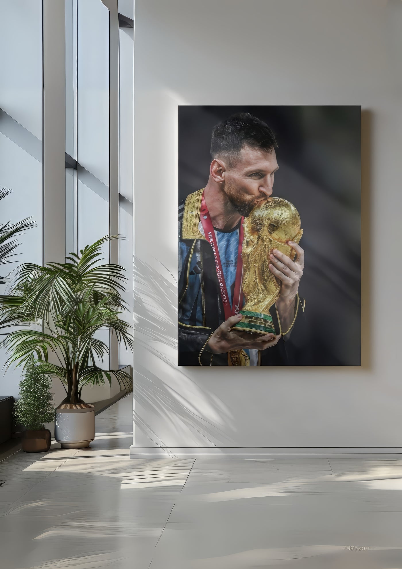 Cuadro de Lionel Messi