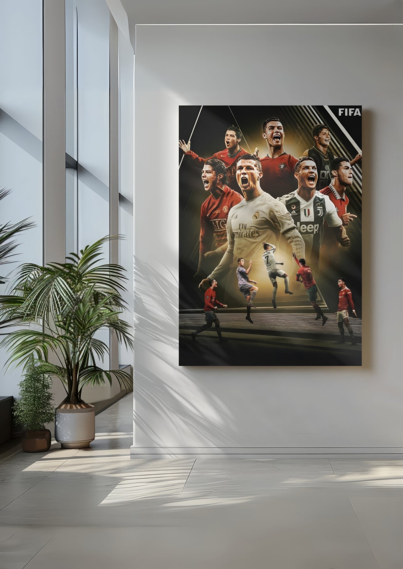 Cuadro de cristiano Ronaldo