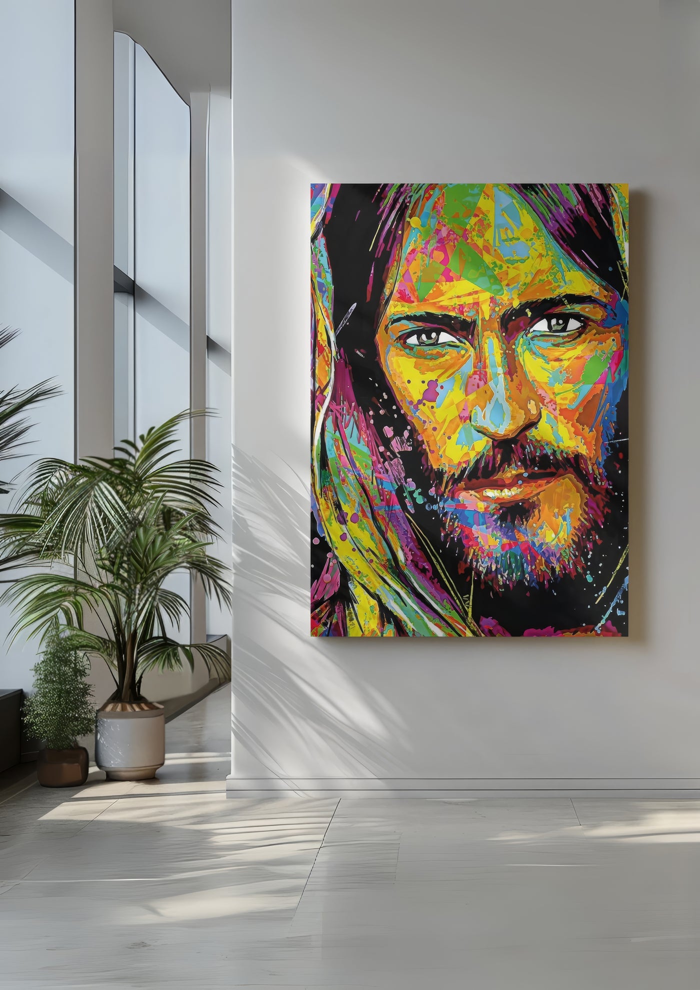Cuadro de rostro de Jesucristo
