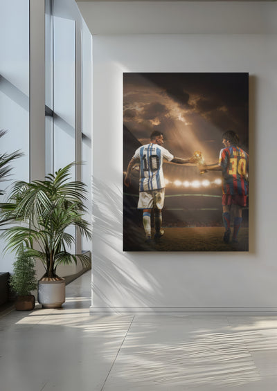 Cuadro de Messi