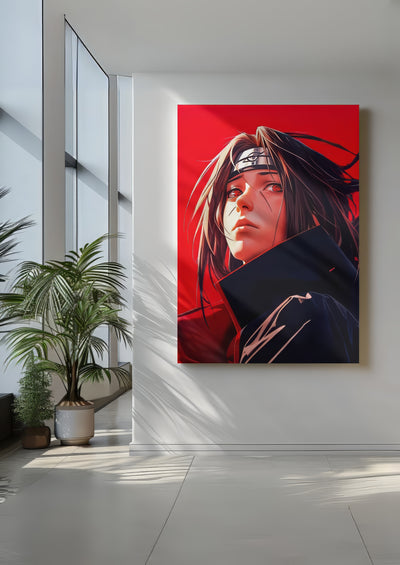 Cuadro de itachi uchiha