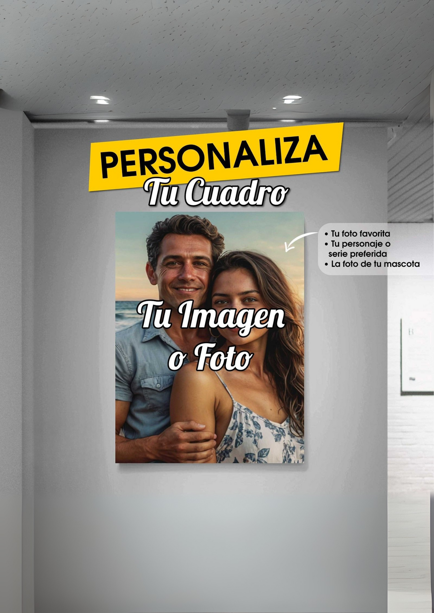 Cuadro con foto favorita